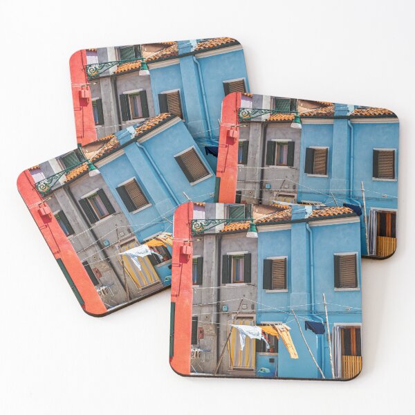 Item preview, Colorful Burano Street Scene designed and sold by Gerard Fornarotto.