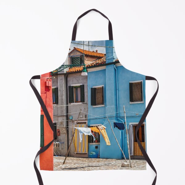 Item preview, Colorful Burano Street Scene designed and sold by Gerard Fornarotto.