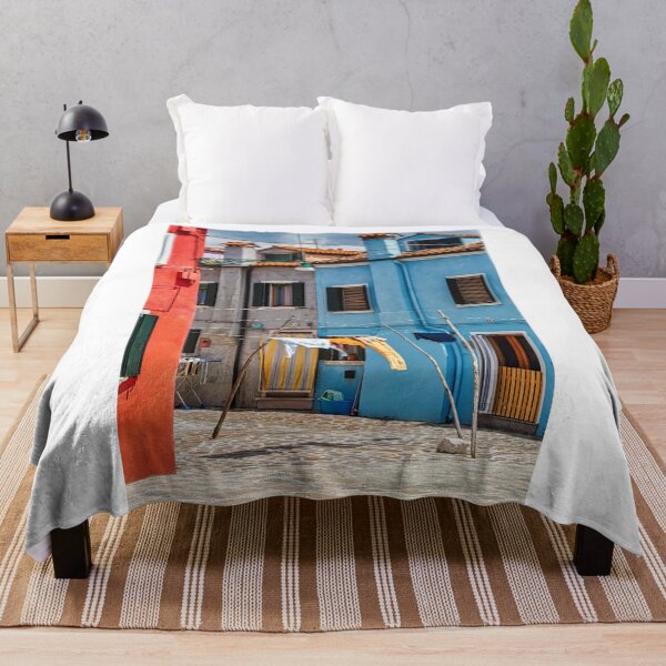 Item preview, Escena colorida de la calle Burano designed and sold by Gerard Fornarotto.