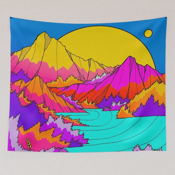 Item preview, The vibrant spring land designed and sold by Swadeillustrations.