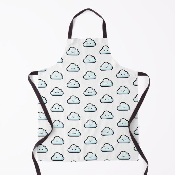 Item preview, Happy Smiling Kawaii Fluffy Cloud designed and sold by Osmose-Studio ⭐⭐⭐⭐⭐.