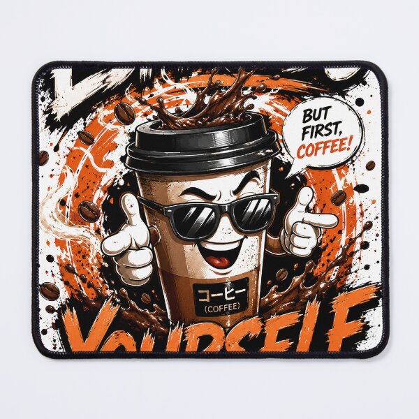 Item preview, Espresso Yourself Funny Coffee Lover T-Shirt | Cute Barista Streetwear Graphic Tee designed and sold by DigitalDream Gallery.