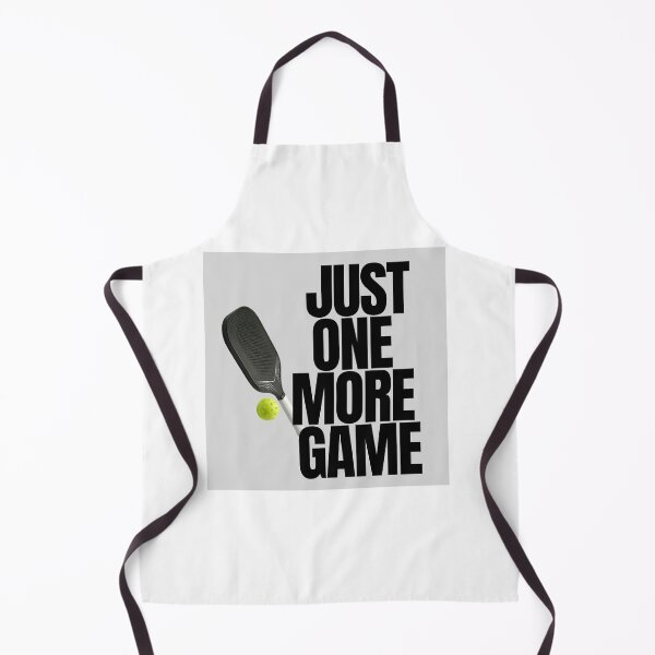 Item preview, Just One More Game (Pickleball) designed and sold by RunningWhiskers.