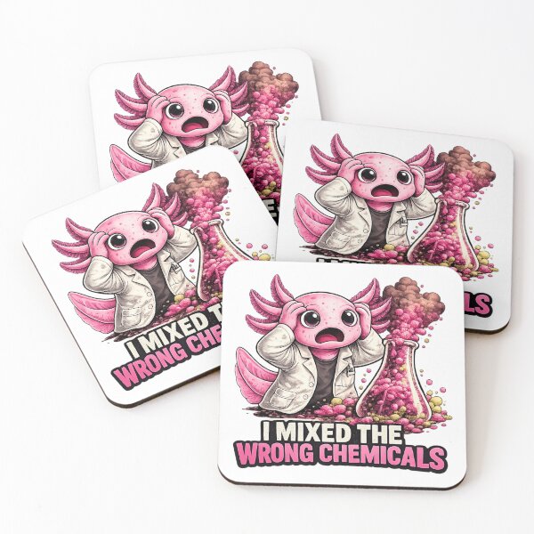 Item preview, Funny Science Gift Axolotl Chemistry Humor Lab Animal designed and sold by Gentlestate.