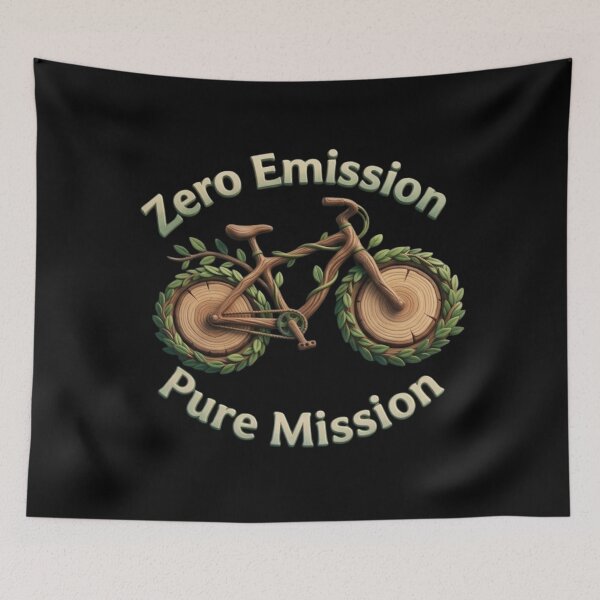 Item preview, Zero Emission Pure Mission Wooden Bicycle Eco Design designed and sold by MartBook.