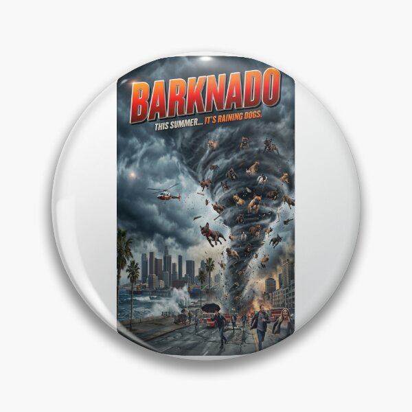 Item preview, Barknado - Funny B-Movie Disaster Dog Parody designed and sold by PupFiction26.