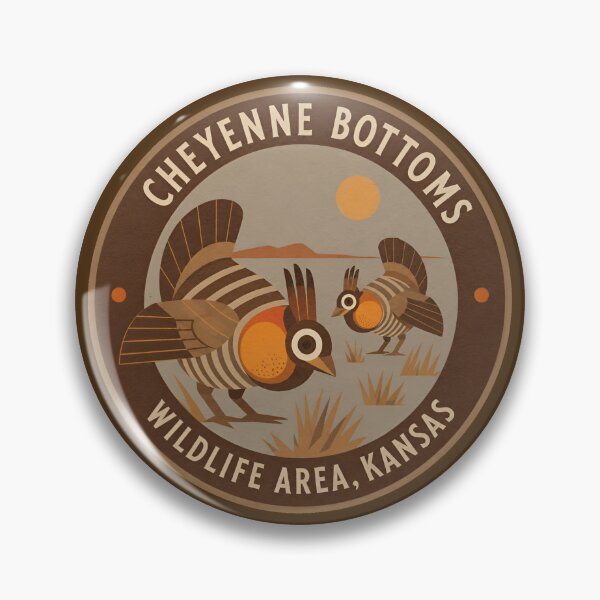 Item preview, Cheyenne Bottoms Wildlife Area designed and sold by Broken Antler Designs .