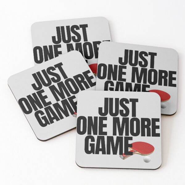 Item preview, Just One More Game (Table Tennis) designed and sold by RunningWhiskers.