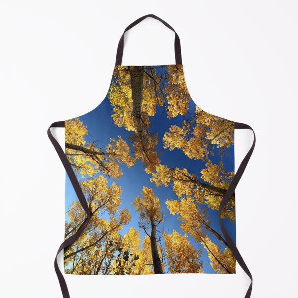 Item preview, Golden Aspen Canopy Against Blue Sky designed and sold by onubi.