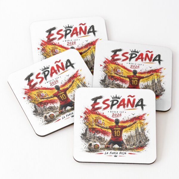 Item preview, Spain World Cup 2026 La Furia Roja Football Fan Graphic | Spanish Soccer T-Shirt designed and sold by allin14fun.