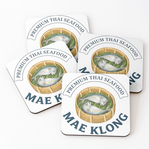 Item preview, Premium Thai Seafood Mae Klong Mackerel Logo designed and sold by Nicha Studio.