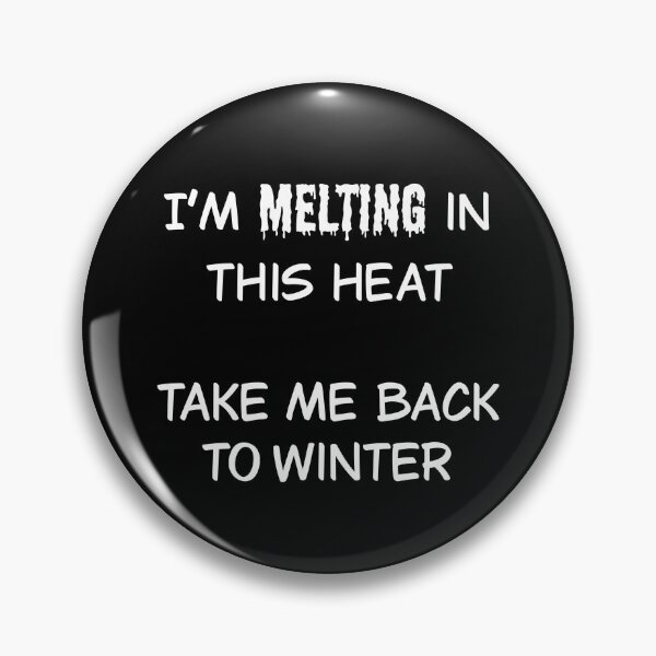 Item preview, Me estoy derritiendo con este calor. designed and sold by Animals-by-JB.