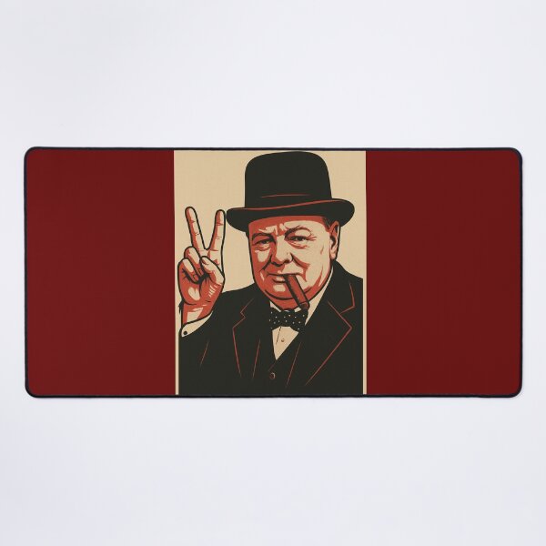 Artikelvorschau, Winston Churchill Friedenszeichen entworfen und verkauft von RockyLambda.