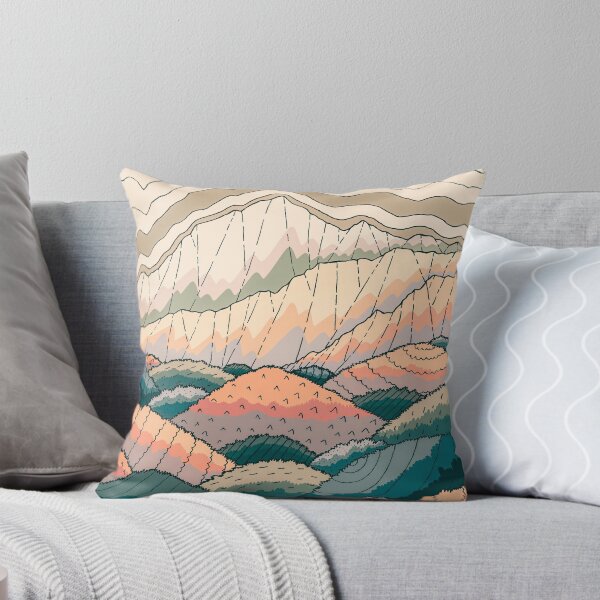 Item preview, Green Shrub mountains designed and sold by Swadeillustrations.