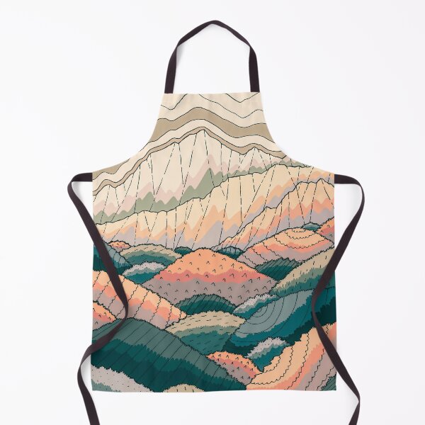 Item preview, Green Shrub mountains designed and sold by Swadeillustrations.