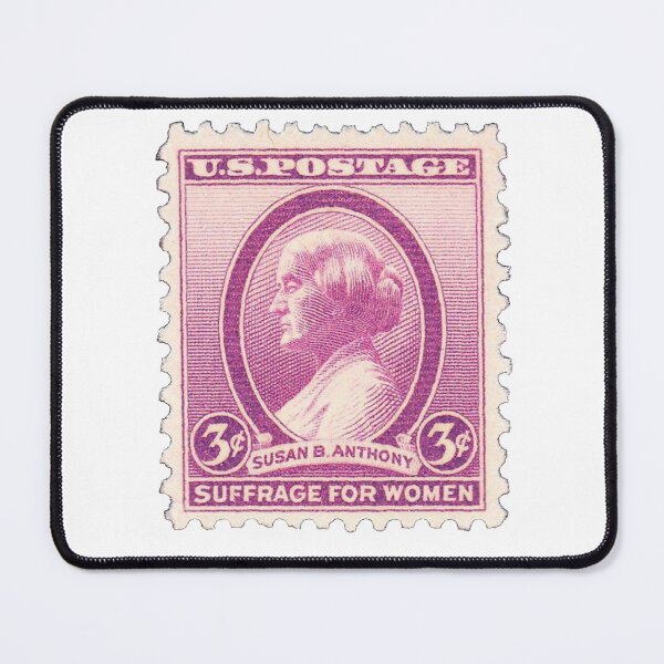 Item preview, Vintage USA Pink Suffrage For Women Postage Stamp designed and sold by red-amber65.