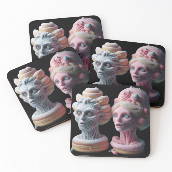 Item preview, Sweet Surrender: Ethereal Pastry Busts designed and sold by LujziWorld.