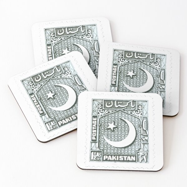 Item preview, Pakistan Symbol Vintage Postage Stamp designed and sold by red-amber65.