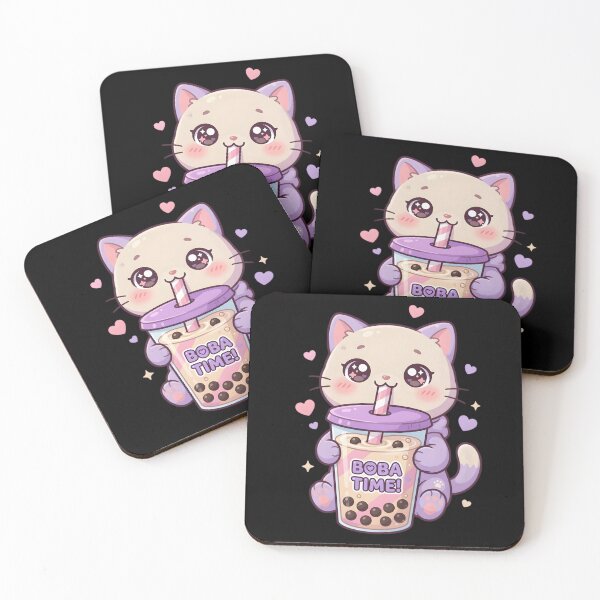 Item preview, I Love Boba Cat designed and sold by HarmonyTheKoala.