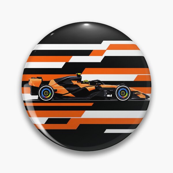 Item preview, 2026 MCL40 F1 Car Side Profile designed and sold by PitWallArt.