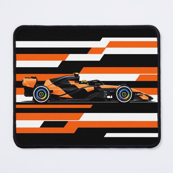 Item preview, 2026 MCL40 F1 Car Side Profile designed and sold by PitWallArt.