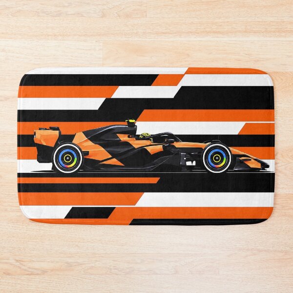Item preview, 2026 MCL40 F1 Car Side Profile designed and sold by PitWallArt.
