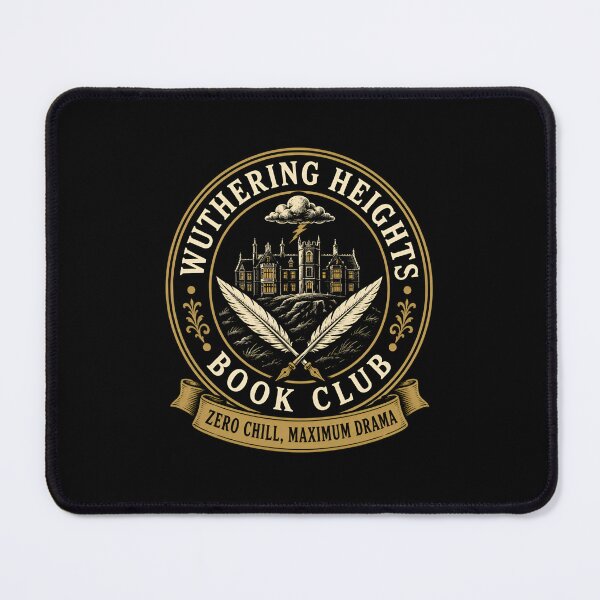 Item preview, Wuthering Heights Book Club Zero Chill Maximum Drama Crest Art designed and sold by Fenay Designs.