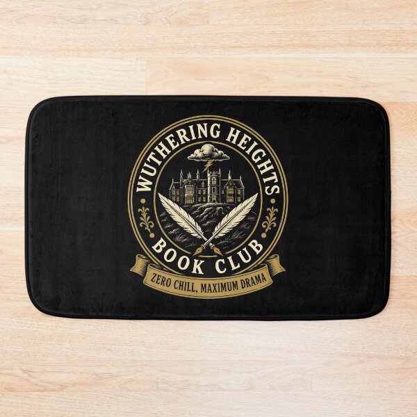 Item preview, Wuthering Heights Book Club Zero Chill Maximum Drama Crest Art designed and sold by Fenay Designs.