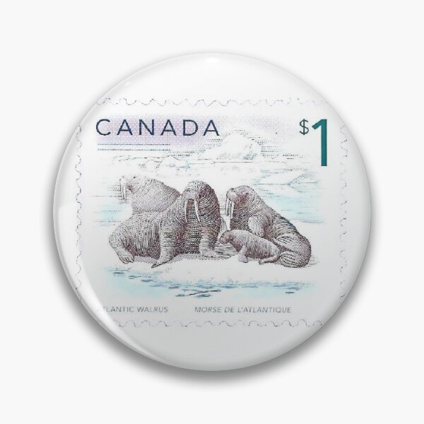 Item preview, Canadian Atlantic Walrus Canada Vintage Postage Stamp designed and sold by red-amber65.