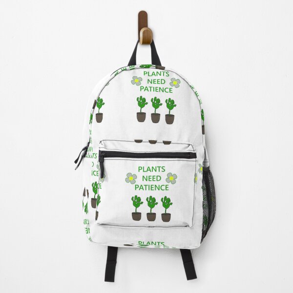 Item preview, PLANTS NEED PATIENCE designed and sold by mbmstores.