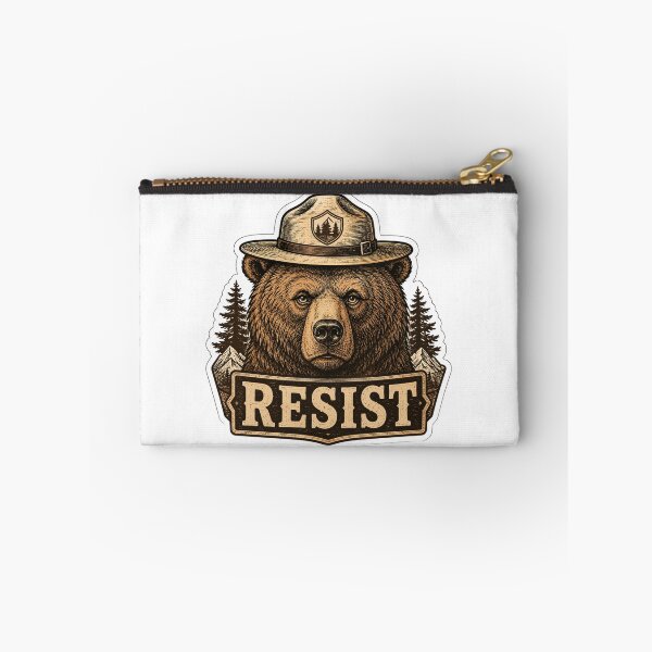 Item preview, Vintage Resist Smokey Bear - Protect Our National Parks designed and sold by Nawin19979shop.
