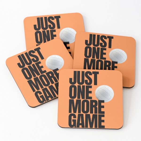 Item preview, Just One More Game (Volleyball) designed and sold by RunningWhiskers.
