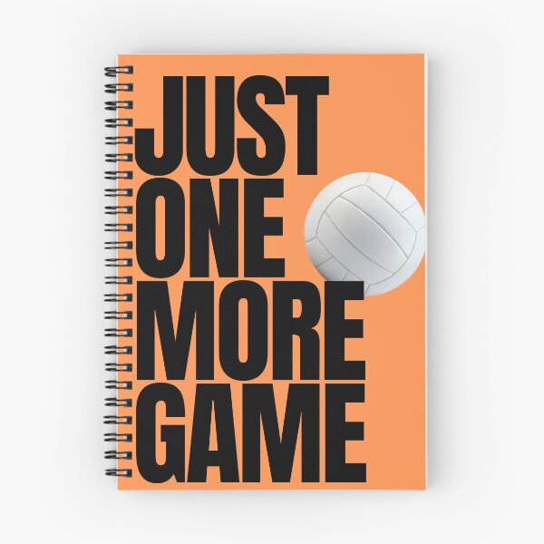 Item preview, Just One More Game (Volleyball) designed and sold by RunningWhiskers.