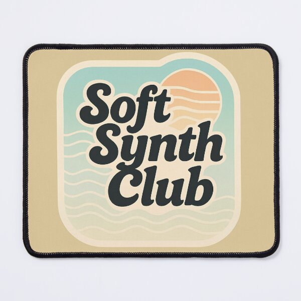 Item preview, Soft Synth Club Retro Design | Vintage Electronic Music Graphic designed and sold by |TRSSHOP|.