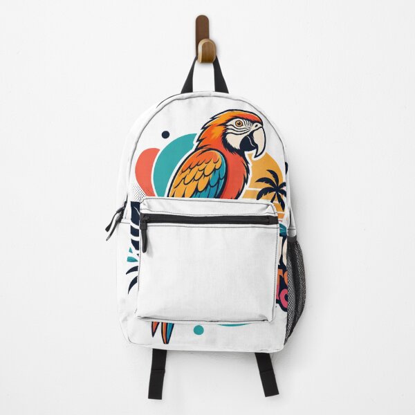 Item preview, Chasing Sunsets Retro Parrot Pop Art designed and sold by Nicha Studio.