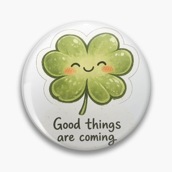 Item preview, Lucky Clover Sticker designed and sold by PrintByte.
