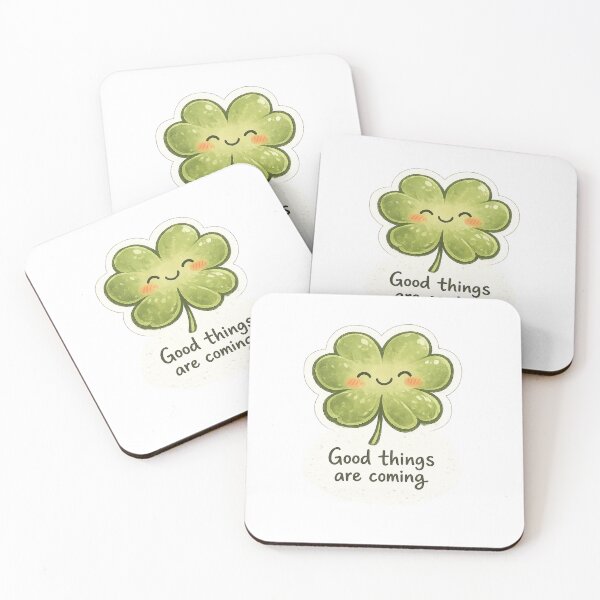 Item preview, Lucky Clover Sticker designed and sold by PrintByte.