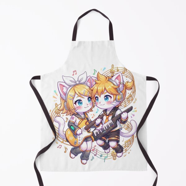 Item preview, len y rin Kawaii Cat Cosplay parody 2 designed and sold by CuteKats.