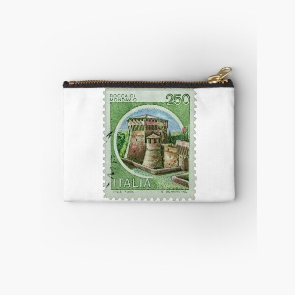 Item preview, Vintage Rocca Di Mondavio Italian 250 Lira Postage Stamp designed and sold by red-amber65.