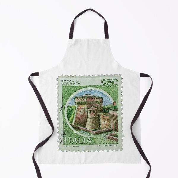 Item preview, Vintage Rocca Di Mondavio Italian 250 Lira Postage Stamp designed and sold by red-amber65.