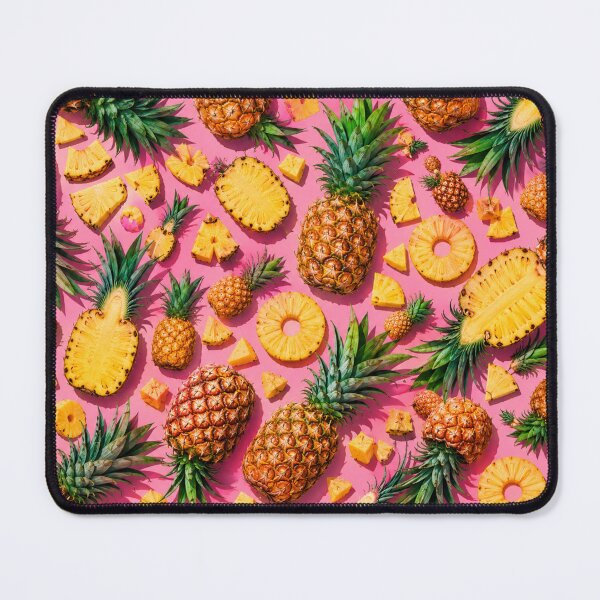 Item preview, Pineapple Pineapple Paradise – Chaotic Tropical Fruit Pattern designed and sold by ITSimagination.