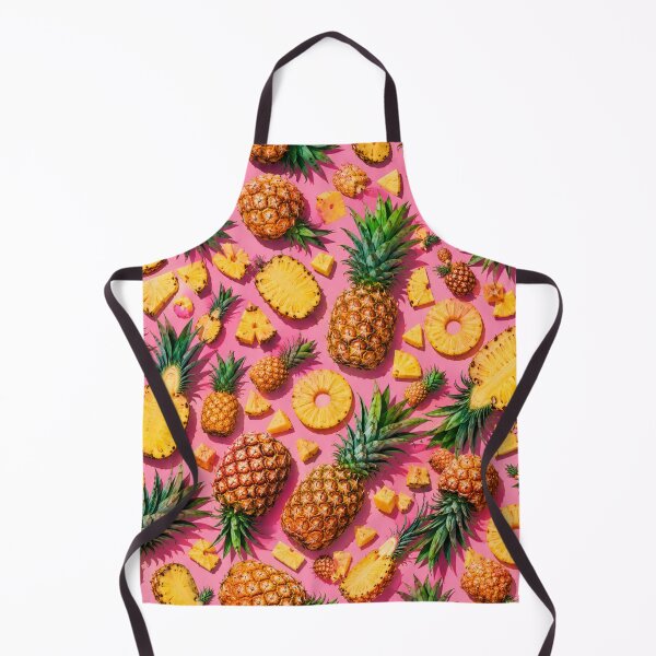 Item preview, Pineapple Pineapple Paradise – Chaotic Tropical Fruit Pattern designed and sold by ITSimagination.