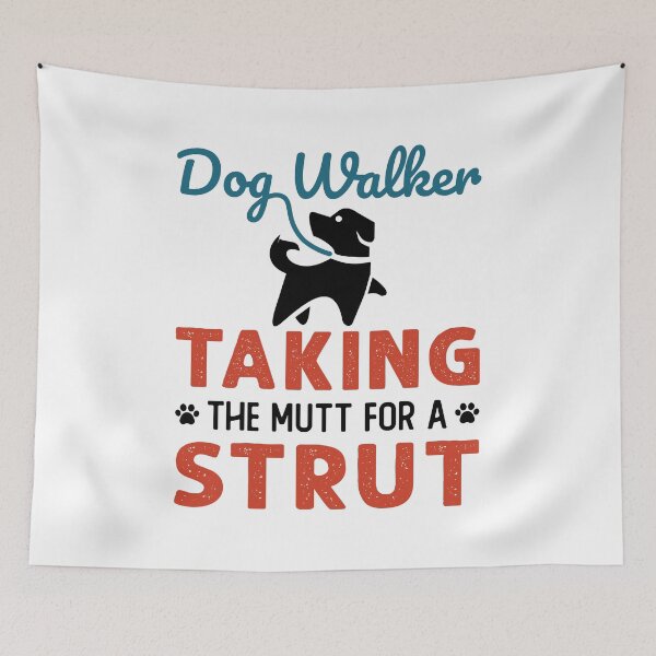 Item preview, Dog Walker Taking the Mutt for a Strut designed and sold by jaygo.
