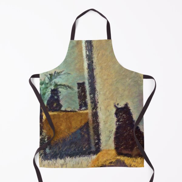 Item preview, Black cat facing a mirror designed and sold by PHYLOA.