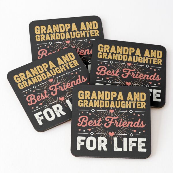 Item preview, Grandpa And Granddaughter Best Friends For Life Funny designed and sold by Designs-RZ.