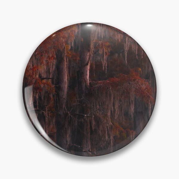 Item preview, Moody Autumn Swamp Mist – Southern Gothic Cypress Fine Art Photography designed and sold by JohnManuelPhoto.
