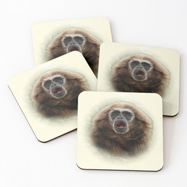 Item preview, Gibbon portrait designed and sold by Guardi71.