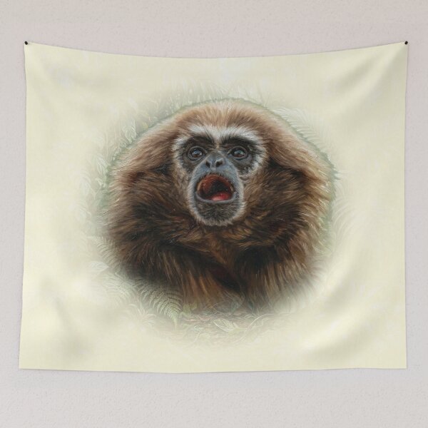 Item preview, Gibbon portrait designed and sold by Guardi71.