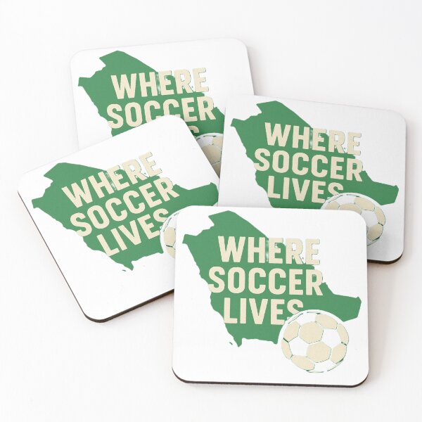 Item preview, Where Soccer Lives - Saudi Arabia designed and sold by Endeva4eva.