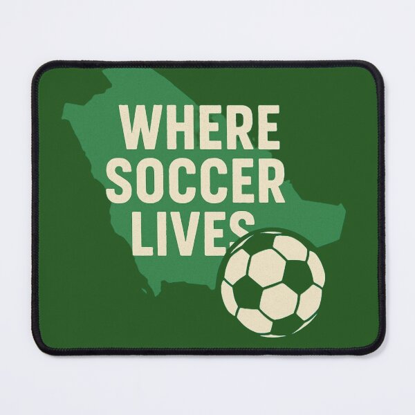 Item preview, Where Soccer Lives - Saudi Arabia designed and sold by Endeva4eva.